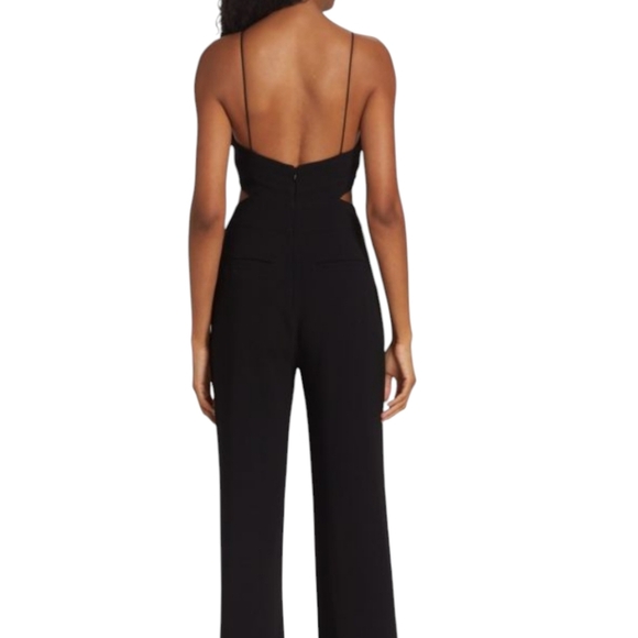A.L.C Milan cutout Black Jumpsuit.... Size 10 - Picture 2 of 10